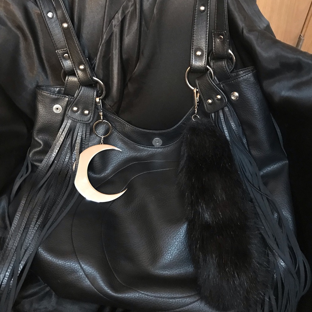 KILLSTAR Janis Fringe Handbag